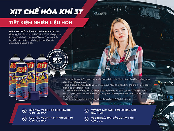 chai vệ sinh bình xăng con 3t